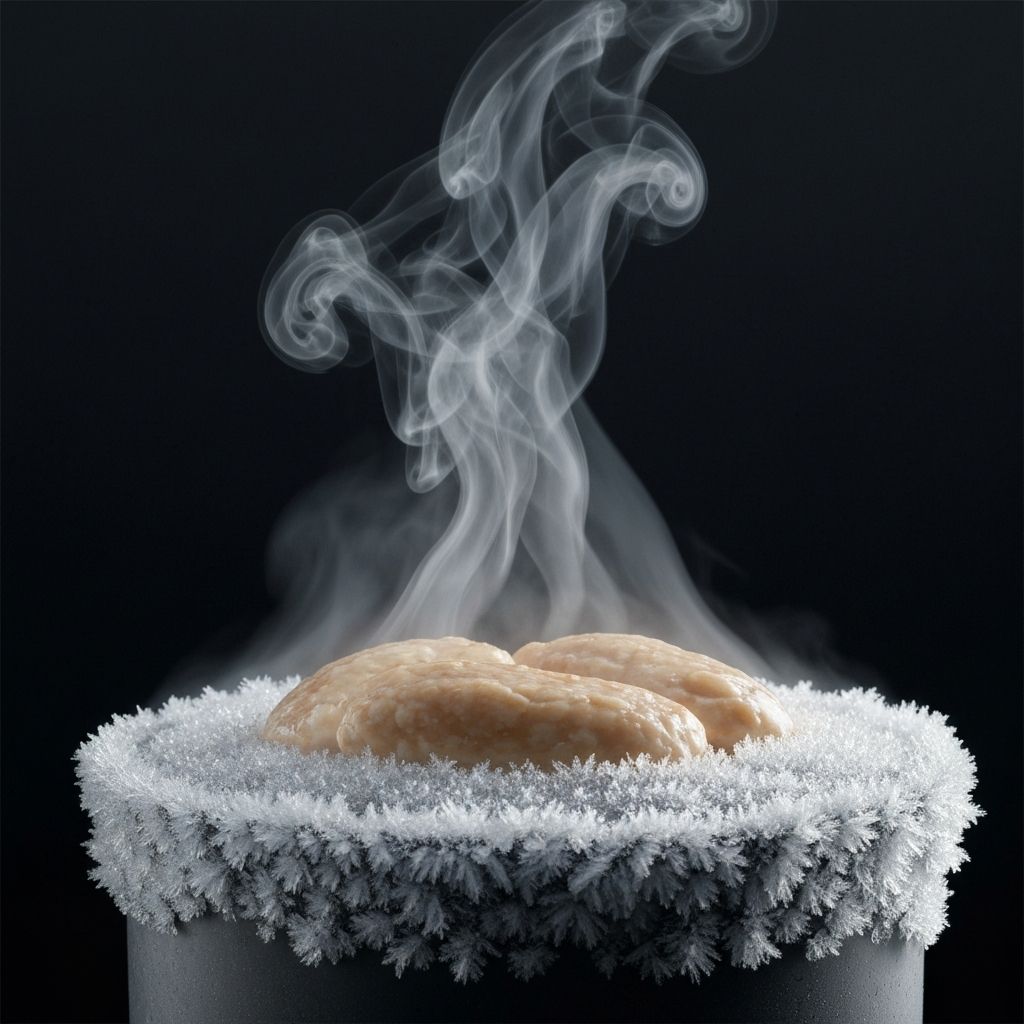 Geschmacks- und Temperaturkomponenten